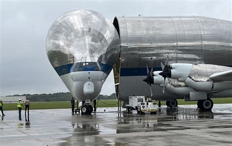 NASA’s Super Guppy brings Orion’s test vehicle home to Marshall