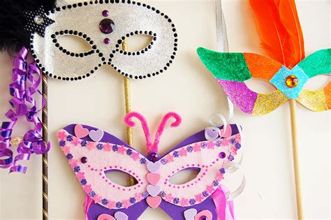 Mardi Gras Crafts for Kids | Fun Craft Ideas | FirstPalette.com