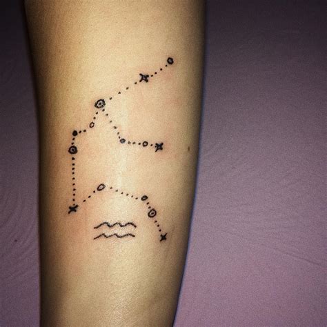 #Tattoos,aquarius tattoo Pretty Tattoos, Simple Tattoos, Cool Tattoos ...