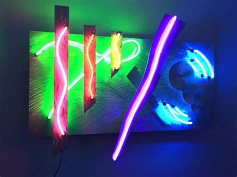 Contemporary Neon Wall Art Sculpture by World Renowned Neon Artist Tony ...