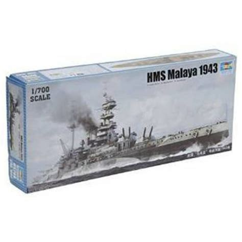 Trumpeter HMS Malaya 1943 Model Kit - Walmart.com - Walmart.com