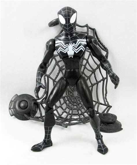 Spectacular Spider-Man Animated Series - Black Costume Spider-Man "Wall ...