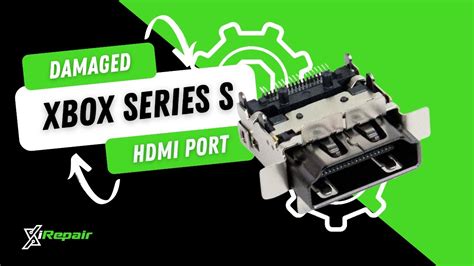 How To Repair Xbox Series S HDMI port replacement \ No Display Repair ...