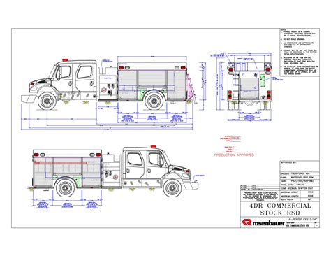 STOCK 1000 FREIGHTLINER 4DR PUMPER - FX - Rosenbauer