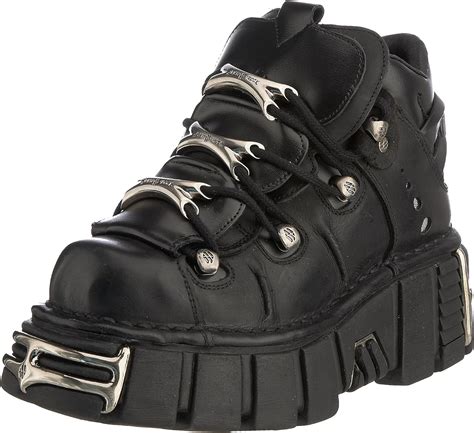 New Rock M.106-s1, Scarpe Stringate Brouge Unisex-Adulto, Nero (Negro ...