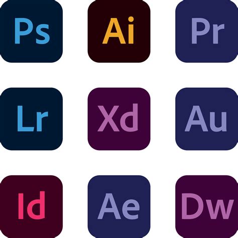 Adobe Icons Vector Art, Icons, and Graphics for Free Download