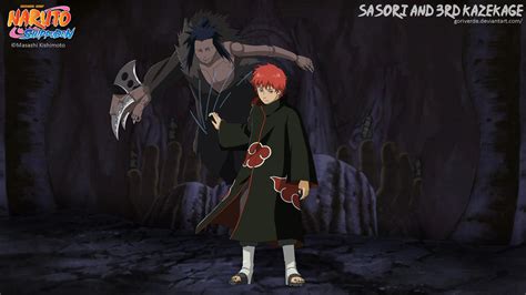 Sasori and 3rd Kazekage by goriverde on DeviantArt