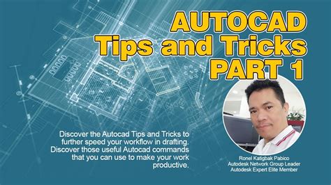 AUTOCAD TIPS AND TRICKS PART 1 - YouTube