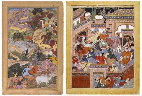 The 'Akbarnama': Painting under Mughal Emperor Akbar the Great ...