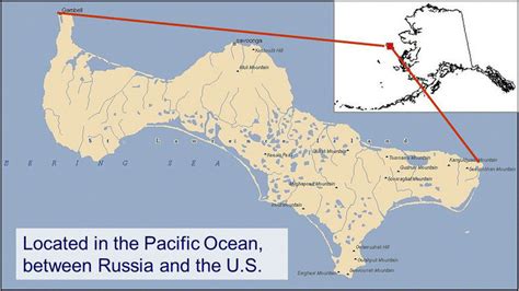 Map of Saint Lawrence Island | Download Scientific Diagram