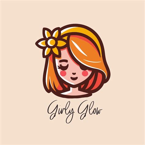 Premium Vector | Girl with flowers in her hair Vector illustration on ...