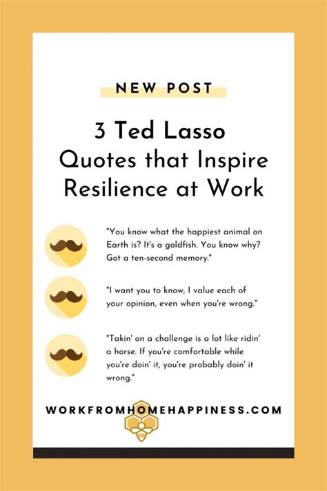 Ted Lasso Quotes About Resilience at Work | Ted quotes, Inspirational ...