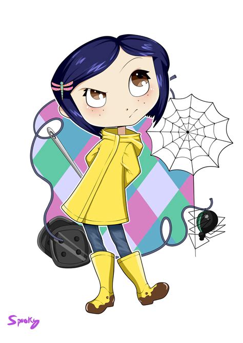 Coraline fanart by SpookyPandaGirl on DeviantArt