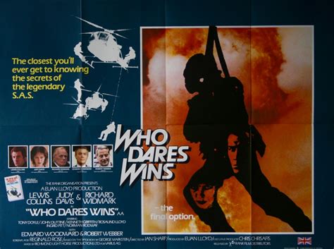 Who Dares Wins Movie Poster - Vintage Movie Posters