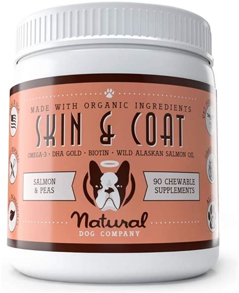 Natural Dog Company - Skin & Coat Omega Supplement | Supports Healthy ...