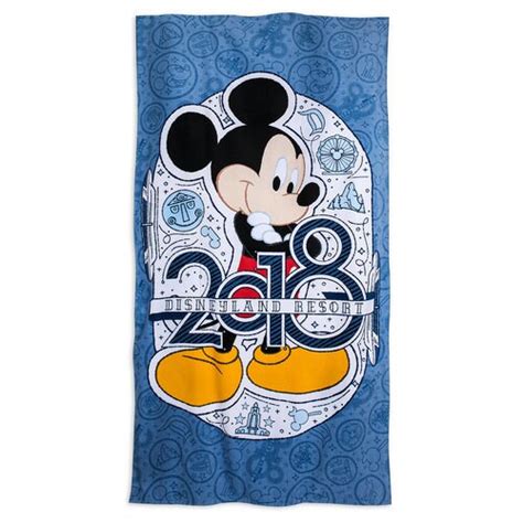 Mickey Mouse 2018 Beach Towel - Disneyland | shopDisney