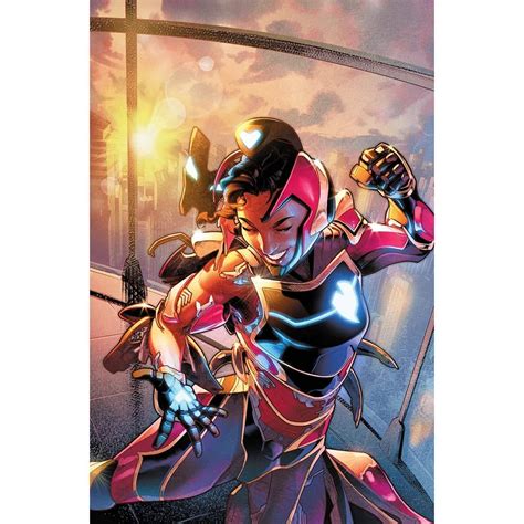 Ironheart | Iron heart marvel, Black comics, Iron man armor