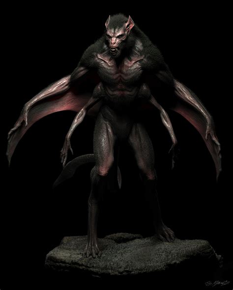 Jerad S. Marantz - Concept Art Workshop Demo: Bat Creature