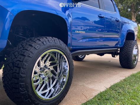 2020 Chevrolet Colorado Wheel Offset Super Aggressive 3"-5" Suspension ...