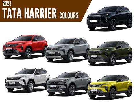 2023 Tata Harrier – All Color Options - Images | AUTOBICS