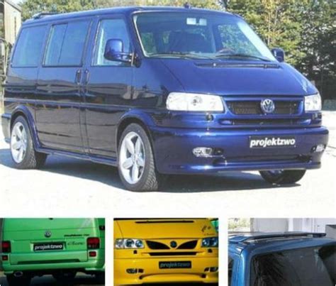 VW Transporter T4 jubilee keula tuning etupuskuri | Tuning Design net Oy