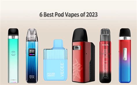 6 Best Pod Vapes Of 2023 | VECEE Disposable Vapes