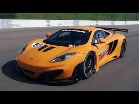 McLaren MP4-12C GT3 racer on track - review by www. autocar. co. uk