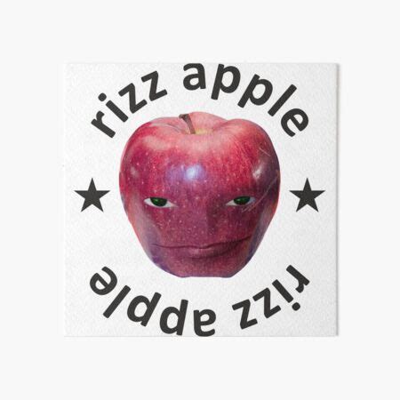 " Ohio rizz apple, apple meme from TikTok v3." Art Board Print for Sale ...