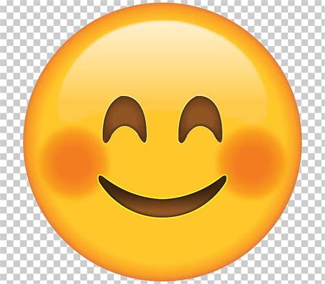 Emoji Blushing Smiley PNG - blushing, blushing emoji, circle, clip art ...