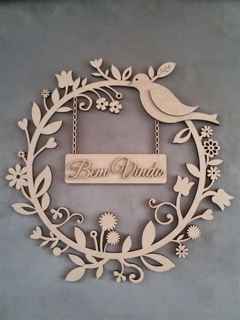 Laser Cut Products 46 - Decorative Garland Sign