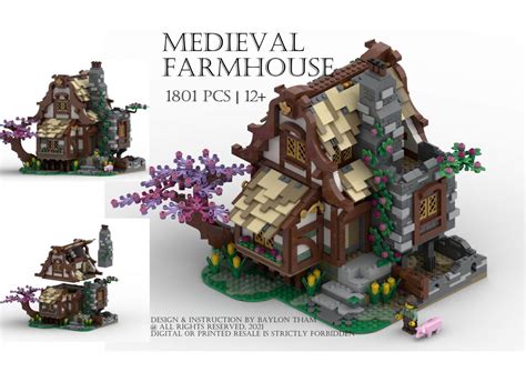 MEDIEVAL FARM HOUSE instructions