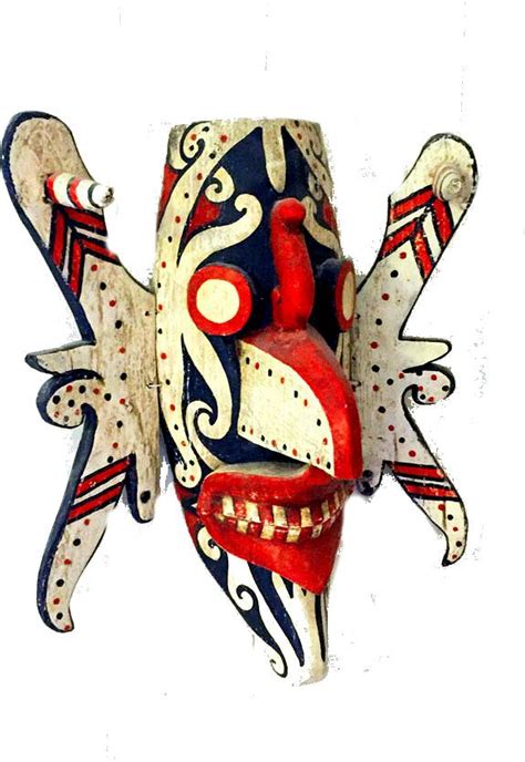 Hudoq mask from the Dayak of Borneo Candy House, Borneo, Tribal Art ...