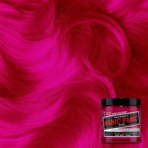 MANIC PANIC Hot Hot Pink Hair Dye Classic- Buy Online in South Africa ...