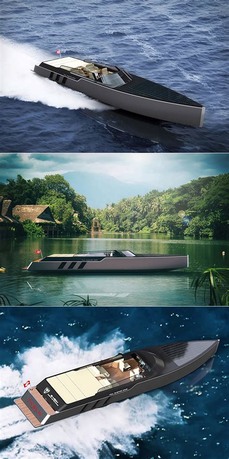 Tesla E-Vision GT Boat is All-Electric, Has Two Model S Motors That ...