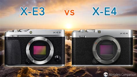 Fujifilm X-E3 vs X-E4 - The 10 Main Differences - Mirrorless Comparison