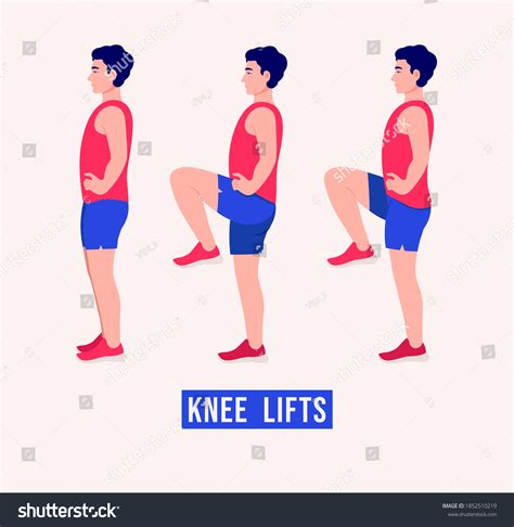 Knee lift exercise : 1 667 images, photos et images vectorielles de ...