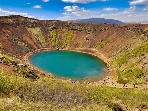 Kerið Crater - Volcanic Lake in Iceland - is it Worth it?- Hitched to ...