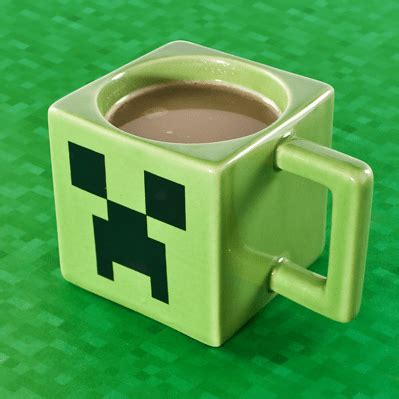 Minecraft creeper mug / Boing Boing