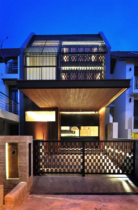 design rumah teres moden - Brandon Graham