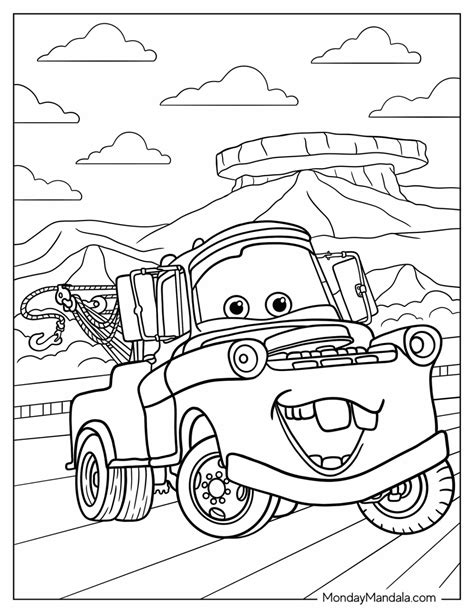 24 Disney Cars Coloring Pages (Free PDF Printables)