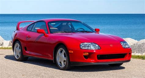 Is this 1995 MkIV Toyota Supra really worth more than the Ferrari F355 ...