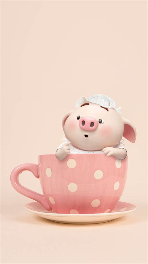 Kawaii Pig Wallpapers on WallpaperDog