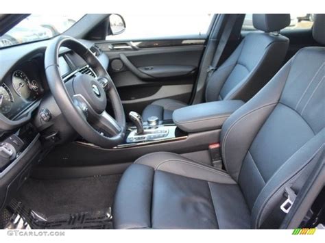 Black Interior 2017 BMW X4 M40i Photo #117817222 | GTCarLot.com