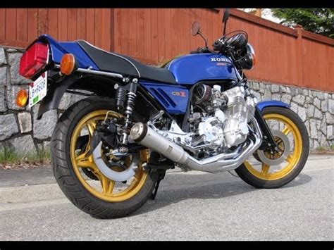 Honda CBX exhaust sound and fly by compilation - YouTube