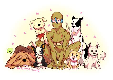 [Fanart] My Favorite JoJo Dogs (@jinmenssan on twitter) : r ...