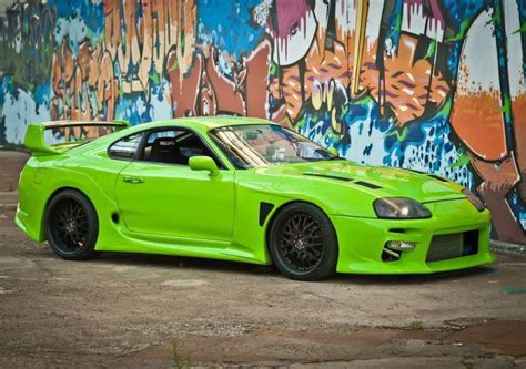 Ithaca Green Toyota Supra Turbo Looks the Business