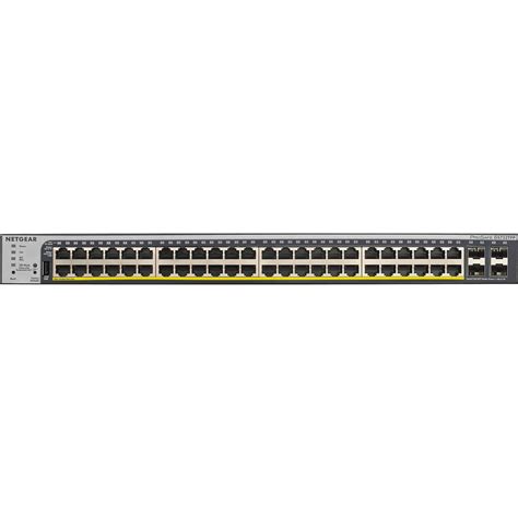 Netgear 48-Port Gigabit PoE+ Smart Managed Pro Switch with 4 SFP Ports ...