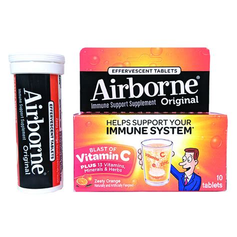 Highmark Wholecare OTC Store. Airborne original orange tablets 10 ct.