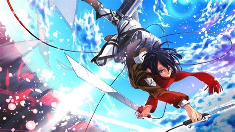 Mikasa Ackerman Attack on Titan Shingeki no Kyojin 4K #19212 | Attack ...