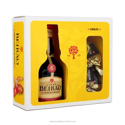 1 Beirão Liqueur - miniature kit and chocolates with BL - Kabaz, Lda.